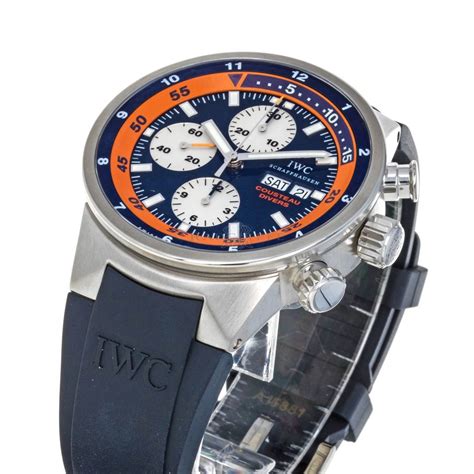 iwc cousteau diver watch|jacques cousteau dive watch.